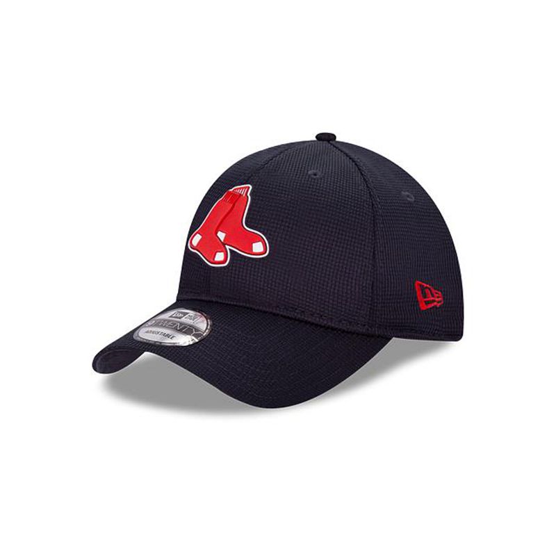 MLB Boston Red Sox Clubhouse Collection 9Twenty Adjustable (IUT7091) - Blue New Era Caps